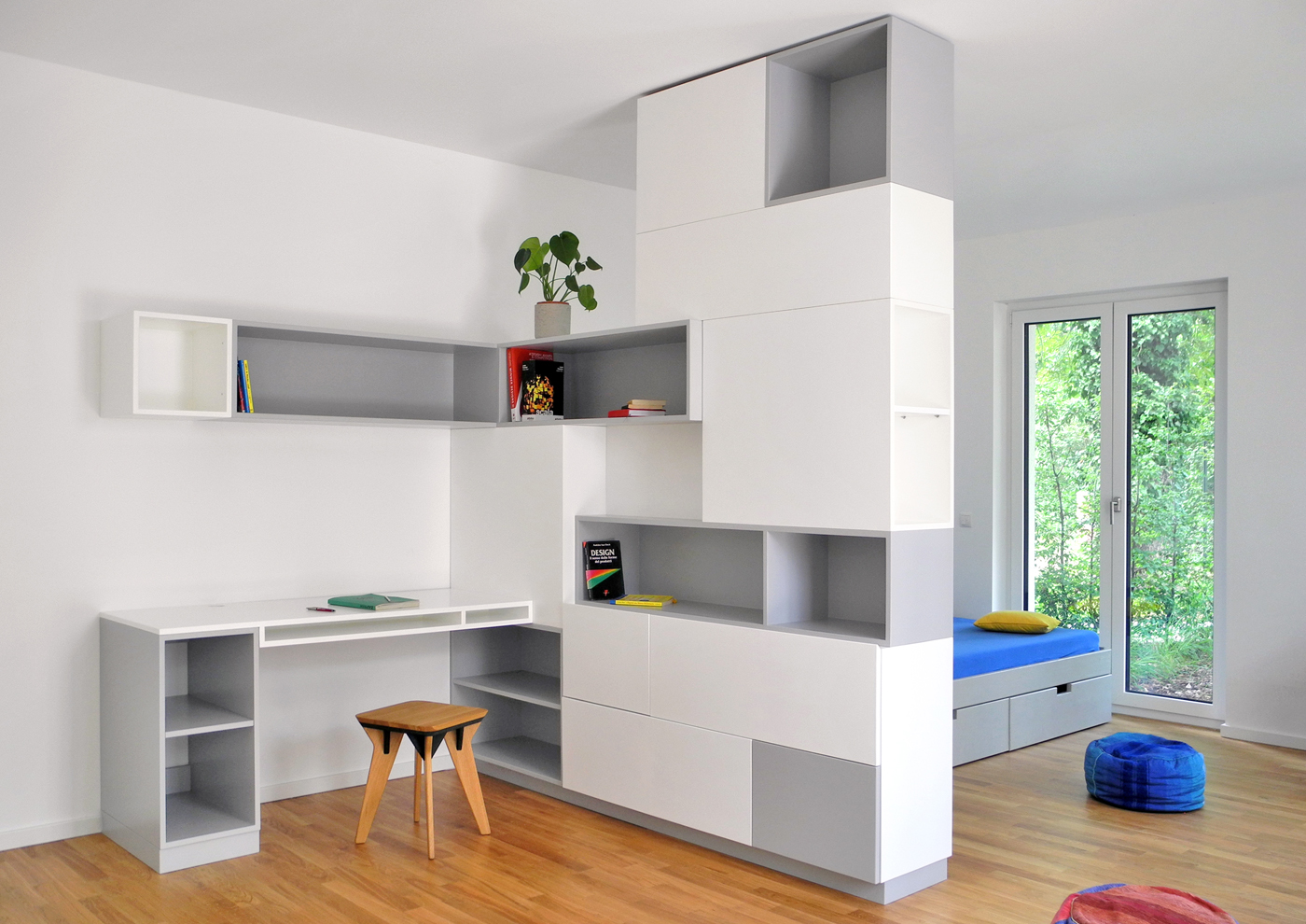Tetris - Room divider - view1 - Davide Mezzasalma - Furniture design - Berlin