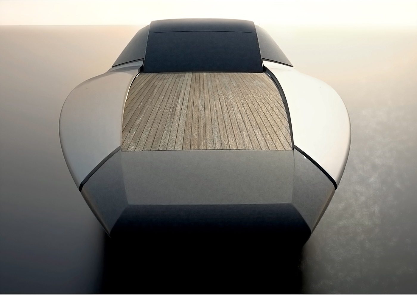 Yacht design - 90 Feet - Power boat - Final exterior2 - Davide Mezzasalma - Furniture design - Berlin